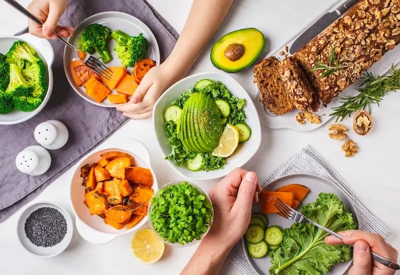 Nutrition & Diet background