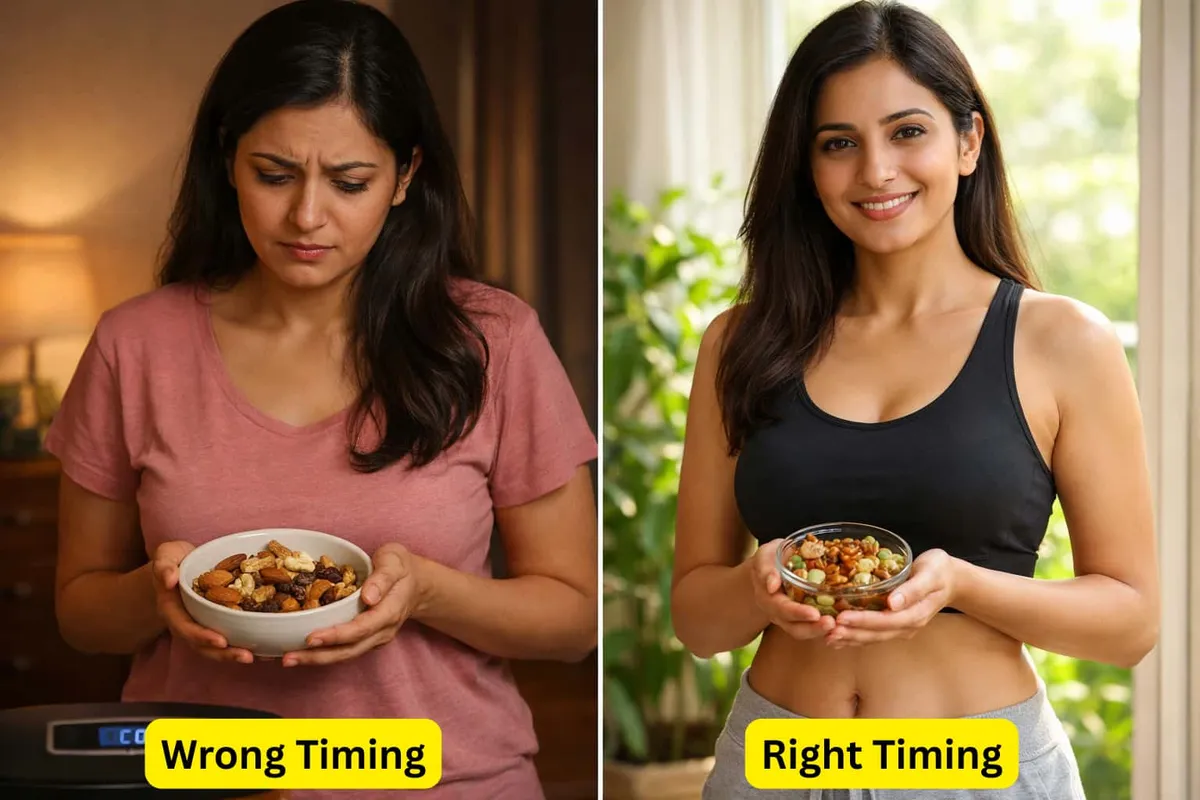 Best Time to Eat Dry Fruits for Weight Loss (Timing, Portions & Common Mistakes)